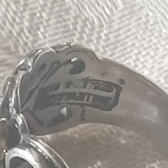 Konstantino Diamond Scroll Ring, SS &18k, Size 5.5 - Picture 10 of 13